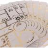 Graphique Holiday Gift Labels, 130 Self-Adhesive Christmas Stickers, 13 Designs with Gold Foil Accents(Xmas Icons)