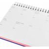 Graphique Peanuts Hardbound Spiral Journal, Hardcover Lined Diary Notebook for Writing, 160 Ruled Pages, 6.25” x 8.25”(Weekly Desk Pad)