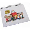 Graphique Peanuts Hardbound Spiral Journal, Hardcover Lined Diary Notebook for Writing, 160 Ruled Pages, 6.25” x 8.25”(Weekly Desk Pad)