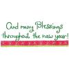 Graphique Santa Christmas Cards, Boxed Set of 15 Holiday Cards with Envelopes, 4.75″x 6.625″(A Christmas Blessing)