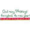 Graphique Santa Christmas Cards, Boxed Set of 15 Holiday Cards with Envelopes, 4.75″x 6.625″(A Christmas Blessing)