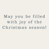 Graphique Santa Christmas Cards, Boxed Set of 15 Holiday Cards with Envelopes, 4.75″x 6.625″(Ethereal)