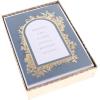 Graphique Santa Christmas Cards, Boxed Set of 15 Holiday Cards with Envelopes, 4.75″x 6.625″(Ethereal)