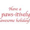 Graphique Santa Christmas Cards, Boxed Set of 15 Holiday Cards with Envelopes, 4.75″x 6.625″(Holiday Dogs)