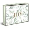 Graphique Santa Christmas Cards, Boxed Set of 15 Holiday Cards with Envelopes, 4.75″x 6.625″(Joy Branches)