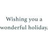 Graphique Santa Christmas Cards, Boxed Set of 15 Holiday Cards with Envelopes, 4.75″x 6.625″(Merry Wreath)