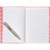 Graphique Taking Notes Journal & Pen Set – Includes 1 Journal and 1 Floating Glitter Pen, 120 Lined Cream Pages, 5.75″ x 8.5″ – Great for Making Grocery Lists or Taking Notes in a Meeting(Yes Girl)
