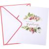 Graphique Wood Background Holiday Cards | Pack of 15 Cards with Envelopes | Christmas Greetings | Silver Foil Accents | Boxed Set | 4.25″ x 5.5″(Seasons Greetings)