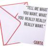 Graphique Wood Background Holiday Cards | Pack of 15 Cards with Envelopes | Christmas Greetings | Silver Foil Accents | Boxed Set | 4.25″ x 5.5″(Tell Me What You Want)