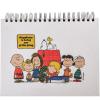 Graphique Peanuts Hardbound Spiral Journal, Hardcover Lined Diary Notebook for Writing, 160 Ruled Pages, 6.25” x 8.25”(Weekly Desk Pad)