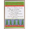 Graphique Santa Christmas Cards, Boxed Set of 15 Holiday Cards with Envelopes, 4.75″x 6.625″(A Christmas Blessing)