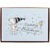 Graphique Santa Christmas Cards, Boxed Set of 15 Holiday Cards with Envelopes, 4.75″x 6.625″(Snoopy Skating)