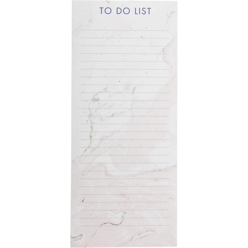 imageGraphique Pink Marble Magnetic Notepad Marble Design quotTo Do Listquot w 2 Magnets to Hang on Refrigerator or Whiteboard 100 Lined Sheets 4quot x 925quot x 05quot