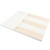 Graphique Blush Stripe Large Notepad, Weekly Planning Notepad with 80 Tear-Off Sheets and Gold Labels, Perfect for Kitchen Counters, Nightstands, Desks, and More, 6″ x 8″