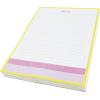Graphique Lavender and Neon Large Notepad, Puple and Neon Yellow “Notes” Notepad with 150 Tear-Off Sheets, Perfect for Kitchen Counters, Nightstands, Desks, and More, 6″ x 8″(Lavender And Neon)