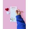Graphique Magnetic Notepad – I Need Coffee For This Grocery and Shopping List – Fun Decorative To-Do List – Perfect House Warming Gifts – 100 Tear off Sheets (4″ x 9.25″ x .5″)(Happiness Best Friend Woodstock)