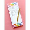 Graphique Magnetic Notepad – I Need Coffee For This Grocery and Shopping List – Fun Decorative To-Do List – Perfect House Warming Gifts – 100 Tear off Sheets (4″ x 9.25″ x .5″)(Love in Color)