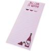Graphique Magnetic Notepad – I Need Coffee For This Grocery and Shopping List – Fun Decorative To-Do List – Perfect House Warming Gifts – 100 Tear off Sheets (4″ x 9.25″ x .5″)(Wine)