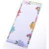 Graphique Magnetic Notepad – I Need Coffee For This Grocery and Shopping List – Fun Decorative To-Do List – Perfect House Warming Gifts – 100 Tear off Sheets (4″ x 9.25″ x .5″)(Flower Power)