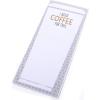 Graphique Magnetic Notepad – I Need Coffee For This Grocery and Shopping List – Fun Decorative To-Do List – Perfect House Warming Gifts – 100 Tear off Sheets (4″ x 9.25″ x .5″)(Coffee)