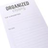 Graphique Magnetic Notepad – I Need Coffee For This Grocery and Shopping List – Fun Decorative To-Do List – Perfect House Warming Gifts – 100 Tear off Sheets (4″ x 9.25″ x .5″)(Organized Chaos)