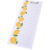 Graphique Magnetic Notepad – I Need Coffee For This Grocery and Shopping List – Fun Decorative To-Do List – Perfect House Warming Gifts – 100 Tear off Sheets (4″ x 9.25″ x .5″)(Lemon)