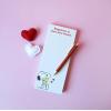Graphique Magnetic Notepad – I Need Coffee For This Grocery and Shopping List – Fun Decorative To-Do List – Perfect House Warming Gifts – 100 Tear off Sheets (4″ x 9.25″ x .5″)(Happiness Best Friend Woodstock)