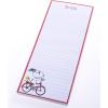 Graphique Magnetic Notepad – I Need Coffee For This Grocery and Shopping List – Fun Decorative To-Do List – Perfect House Warming Gifts – 100 Tear off Sheets (4″ x 9.25″ x .5″)(Peanuts Bike)