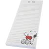 Graphique Peanuts with Heart Magnetic Notepad, w/ Snoopy Hugging a Heart, Features 2 Magnets to Hang on Refrigerator or Whiteboard, 100 Lined Sheets, 4″ x 9.25″ x 0.5″(Peanuts with Heart)