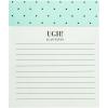 Graphique Jotter Notepad, Black and Blue Polka Dot Print – Fun, “Ugh I Can’t Even” Quote Embellished on Each Page, Includes 250 Tearable Pages, 4.5″ x 5.5″ x 1″ – Great For Taking Notes(I Can’t Even)