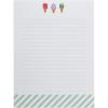 Graphique Lavender and Neon Large Notepad, Puple and Neon Yellow “Notes” Notepad with 150 Tear-Off Sheets, Perfect for Kitchen Counters, Nightstands, Desks, and More, 6″ x 8″(Ice Cream Cones)