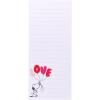 Graphique Magnetic Notepad – I Need Coffee For This Grocery and Shopping List – Fun Decorative To-Do List – Perfect House Warming Gifts – 100 Tear off Sheets (4″ x 9.25″ x .5″)(Snoopy Love)