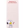 Graphique Magnetic Notepad – I Need Coffee For This Grocery and Shopping List – Fun Decorative To-Do List – Perfect House Warming Gifts – 100 Tear off Sheets (4″ x 9.25″ x .5″)(Happiness Best Friend Woodstock)