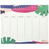 Graphique Palm Leaves Weekly Tear-Off Notepad, 9.75″ x 8″