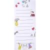 Graphique Peanuts with Heart Magnetic Notepad, w/ Snoopy Hugging a Heart, Features 2 Magnets to Hang on Refrigerator or Whiteboard, 100 Lined Sheets, 4″ x 9.25″ x 0.5″(Laundry List)