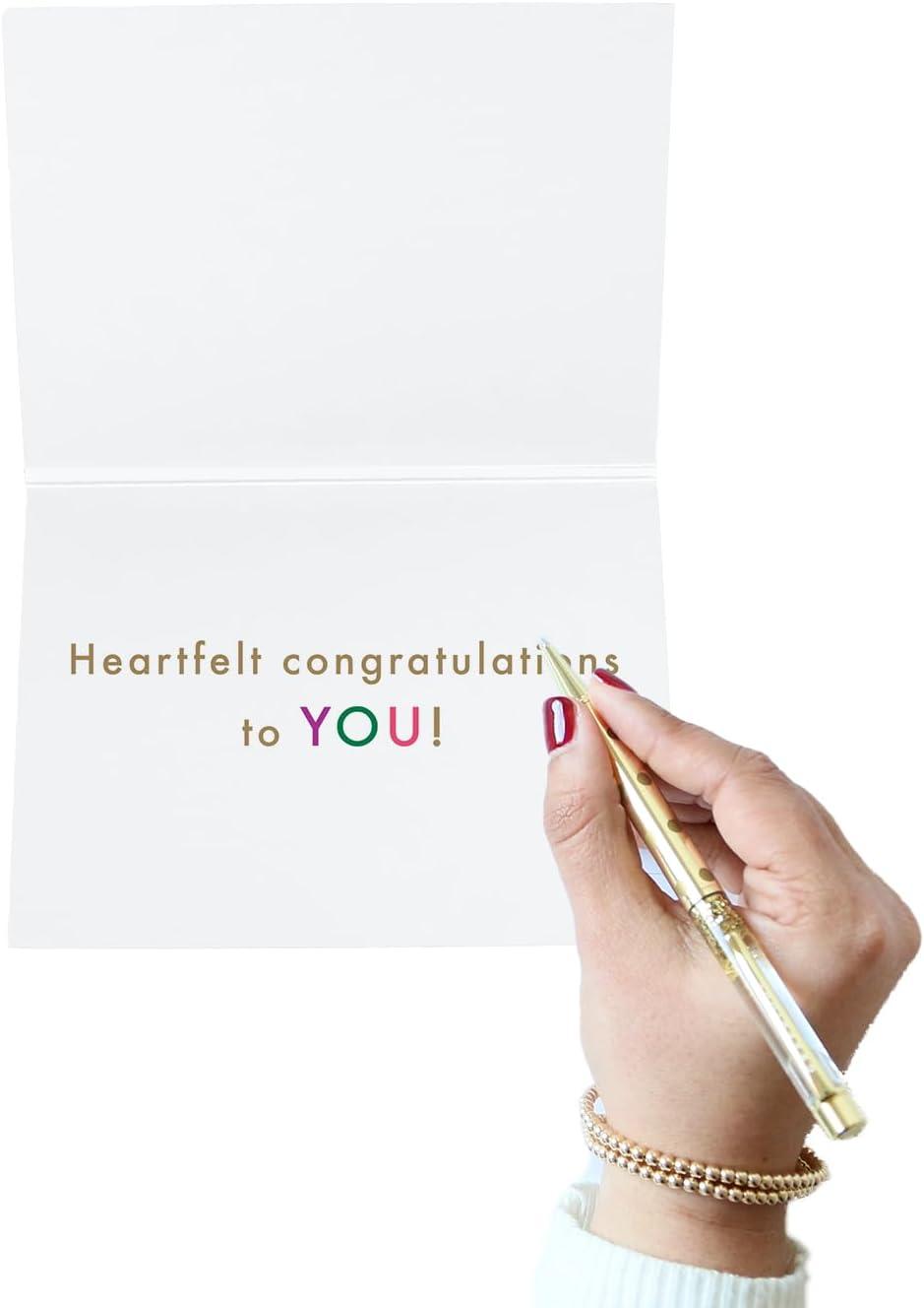 imageGraphique Handmade Birthday Card Cute ampamp Happy Birthday Greeting Him Her Friend Sip Sip Hooray 5 x 7Celebrate Brushstrokes