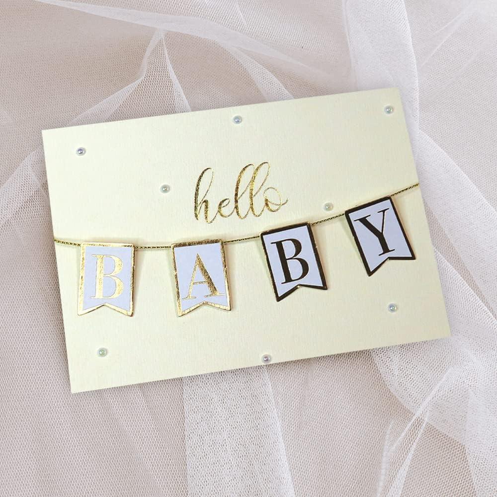 imageGraphique Handmade Birthday Card Cute ampamp Happy Birthday Greeting Him Her Friend Sip Sip Hooray 5 x 7Hello Baby