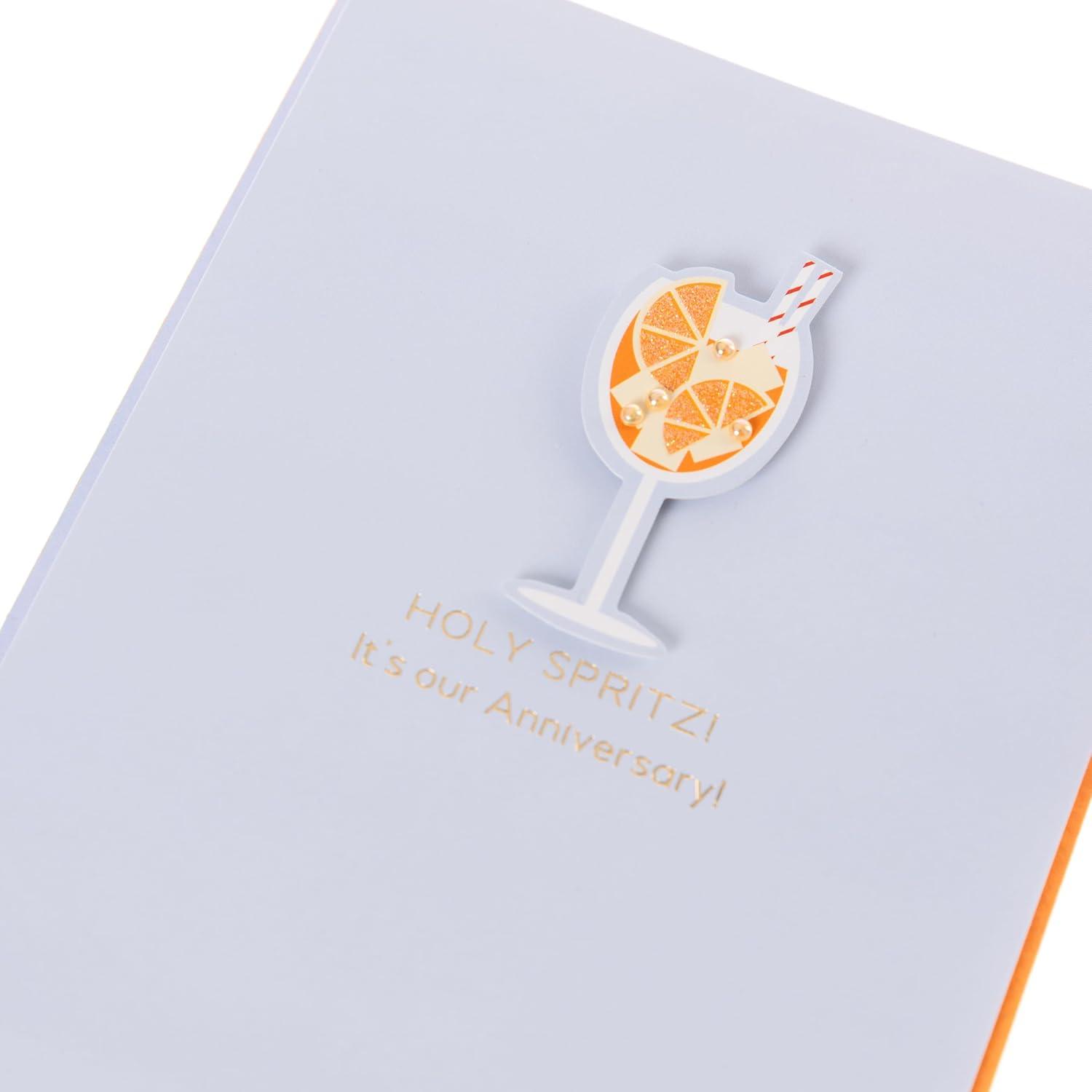 imageGraphique Handmade Birthday Card Cute ampamp Happy Birthday Greeting Him Her Friend Sip Sip Hooray 5 x 7Holy Spritz Anniversary