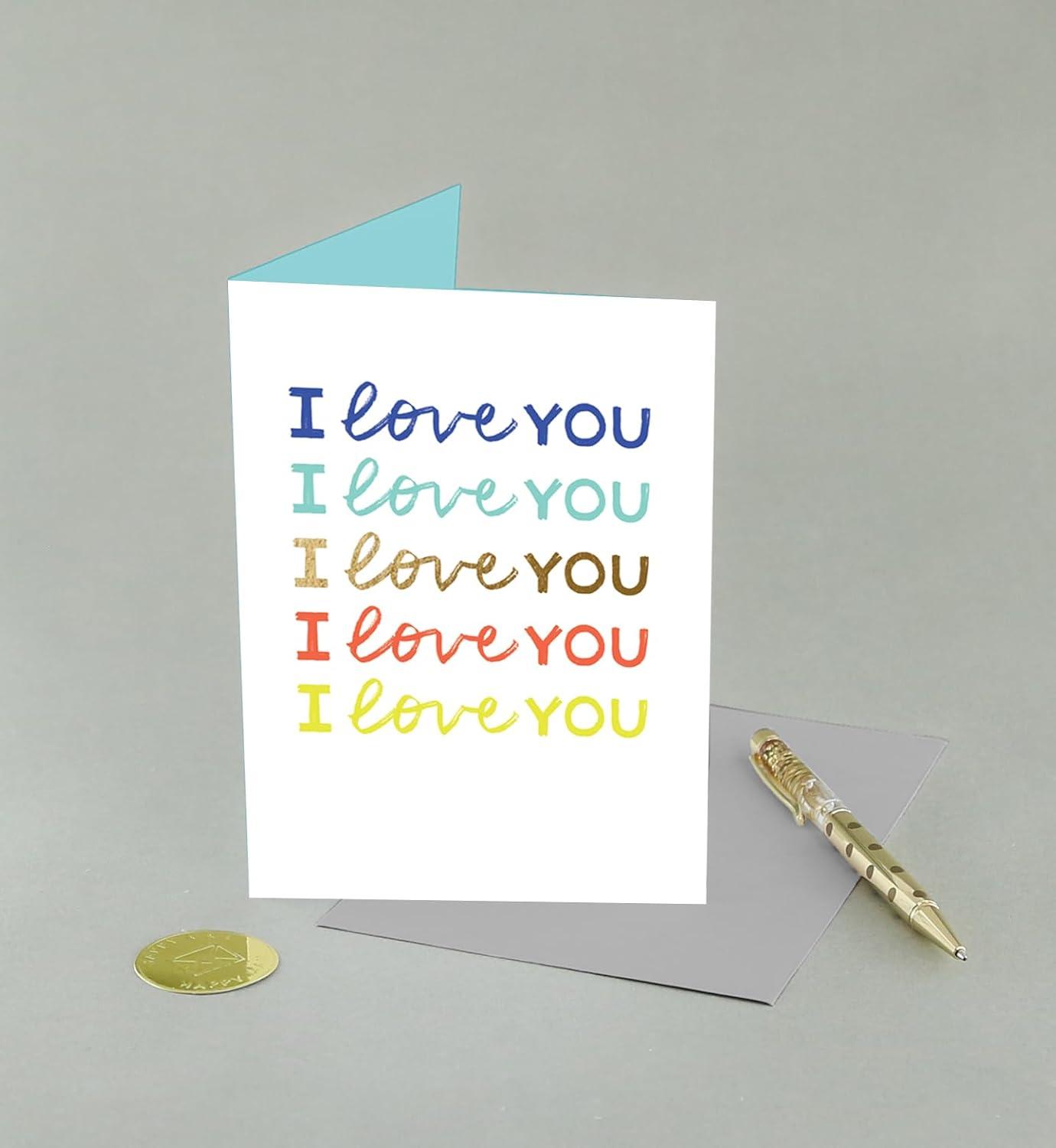 imageGraphique Handmade Birthday Card Cute ampamp Happy Birthday Greeting Him Her Friend Sip Sip Hooray 5 x 7I Love You