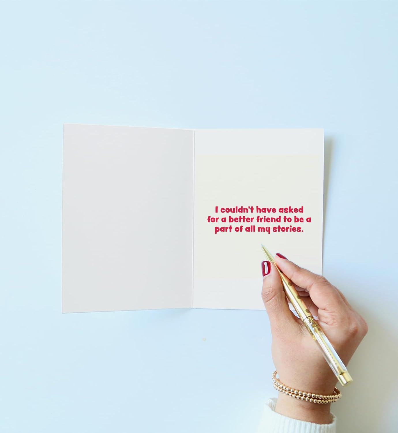 imageGraphique Handmade Birthday Card Cute ampamp Happy Birthday Greeting Him Her Friend Sip Sip Hooray 5 x 7Literally