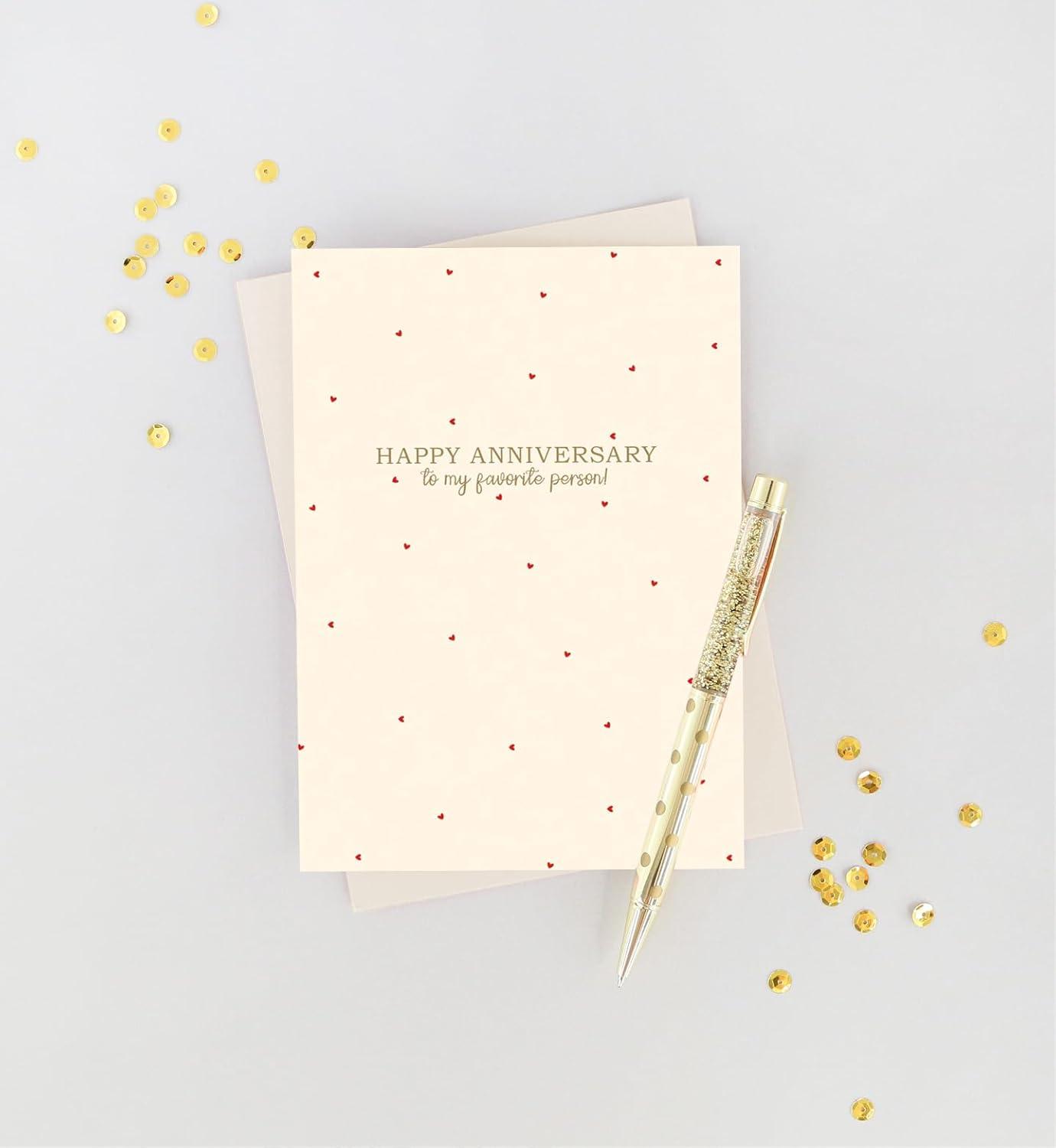 imageGraphique Handmade Birthday Card Cute ampamp Happy Birthday Greeting Him Her Friend Sip Sip Hooray 5 x 7Simple Hearts