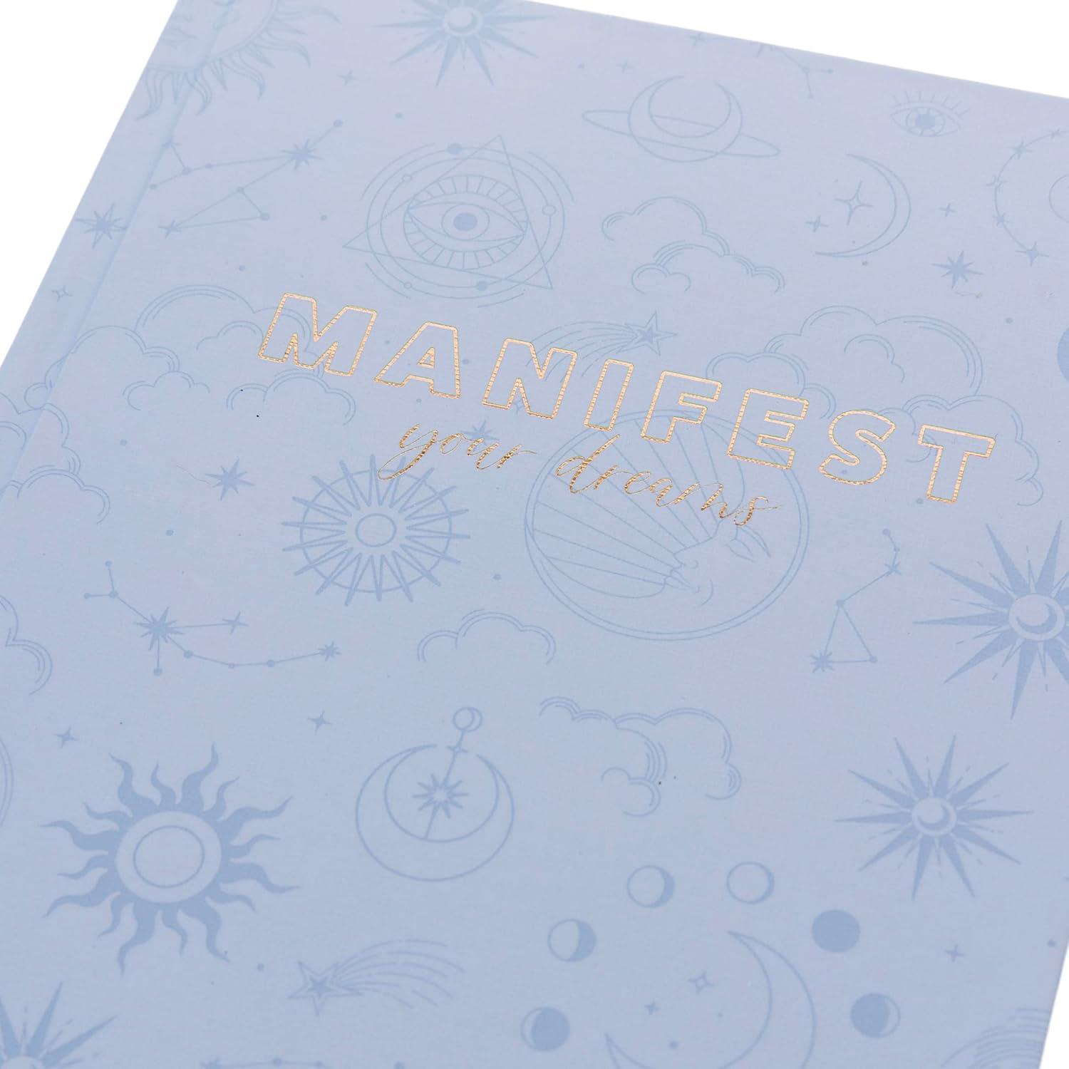 imageGraphique SelfCare Journal  Punch Today in the Face  256 Pages  Weekly Quote ampamp Daily Fill in Interiors  Hardbound Fabric Cover  Ribbon Marker 6quot x 8quotManifest