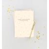 Graphique Heart Confetti Anniversary Card | Romantic | Husband, Wife, Him, Her, Couple | Embellished with Glitter and Gold Foil Accents | Color-Coordinated Envelope | 5″ x 7″(Simple Hearts)