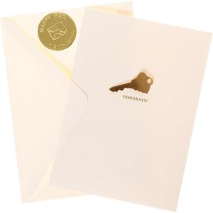 Graphique Heart Confetti Anniversary Card | Romantic | Husband, Wife, Him, Her, Couple | Embellished with Glitter and Gold Foil Accents | Color-Coordinated Envelope | 5″ x 7″(New Home Key)