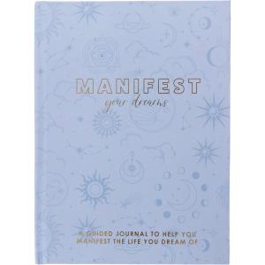 Graphique Self-Care Journal – Punch Today in the Face – 256 Pages – Weekly Quote & Daily Fill in Interiors – Hardbound Fabric Cover – Ribbon Marker (6″ x 8″)(Manifest)