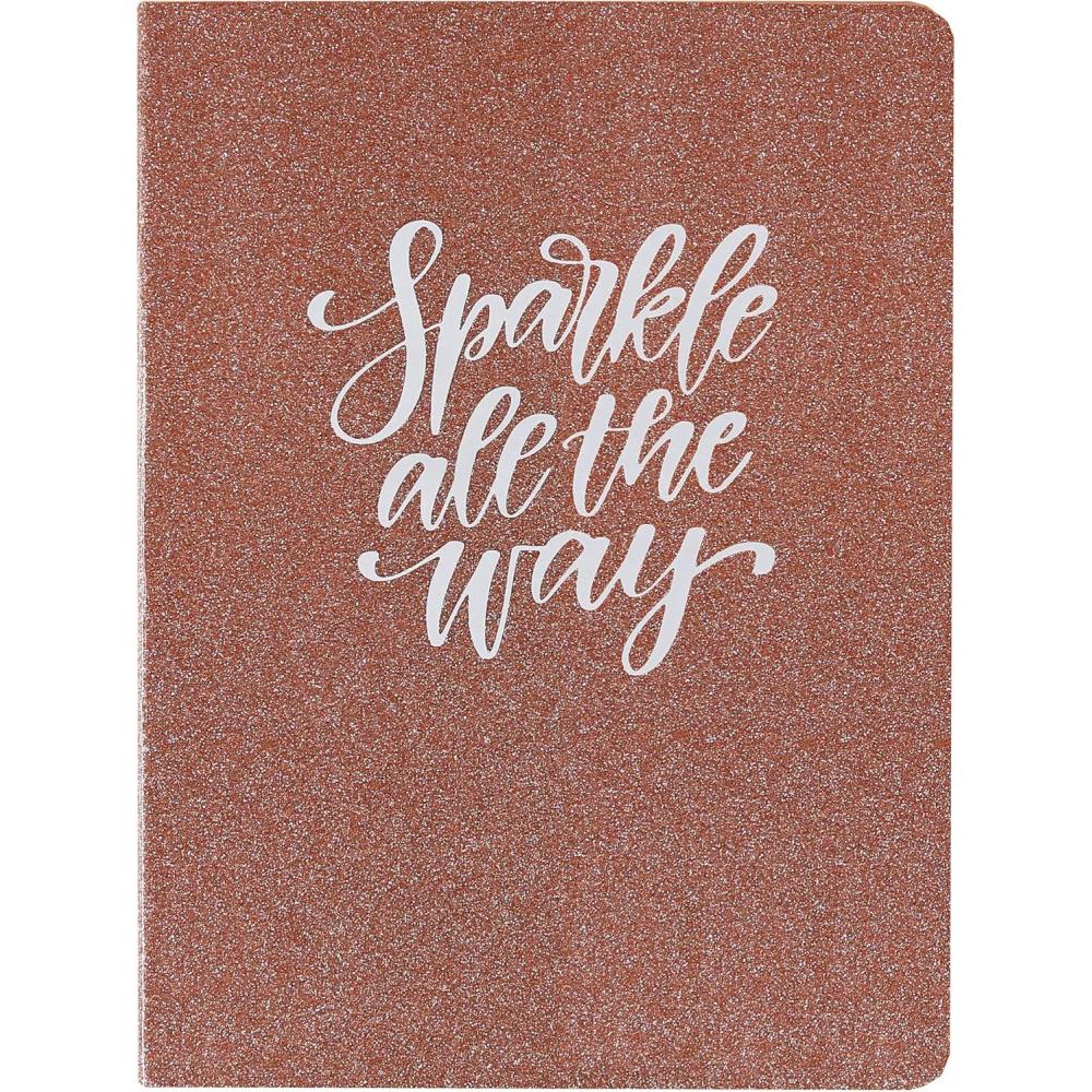 imageGraphique Large Vegan Leather Journal Best Ideas  7 x 95quot 192 Lined Pages The Quote Best Ideas Start Here on the Cover  Perfect for Taking Notes Lists and MoreGlitter