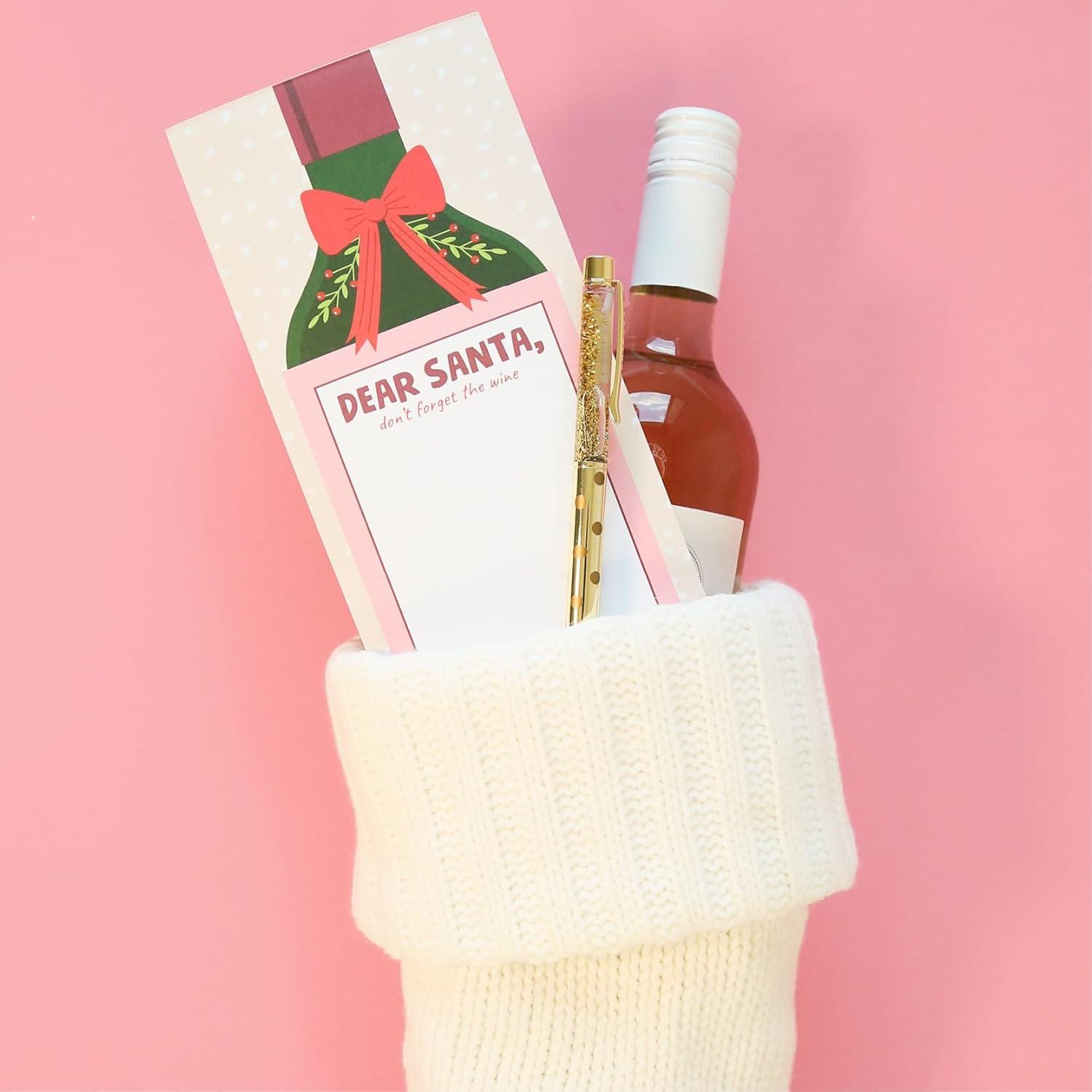 imageGraphique Snoopy Scarf Train Magnetic Notepad 100 TearAway Sheets Grocery Shopping ToDo List Writing Pad for Fridge Kitchen Office Lined Paper Great Gift 4 x 925Dont Forget the Wine