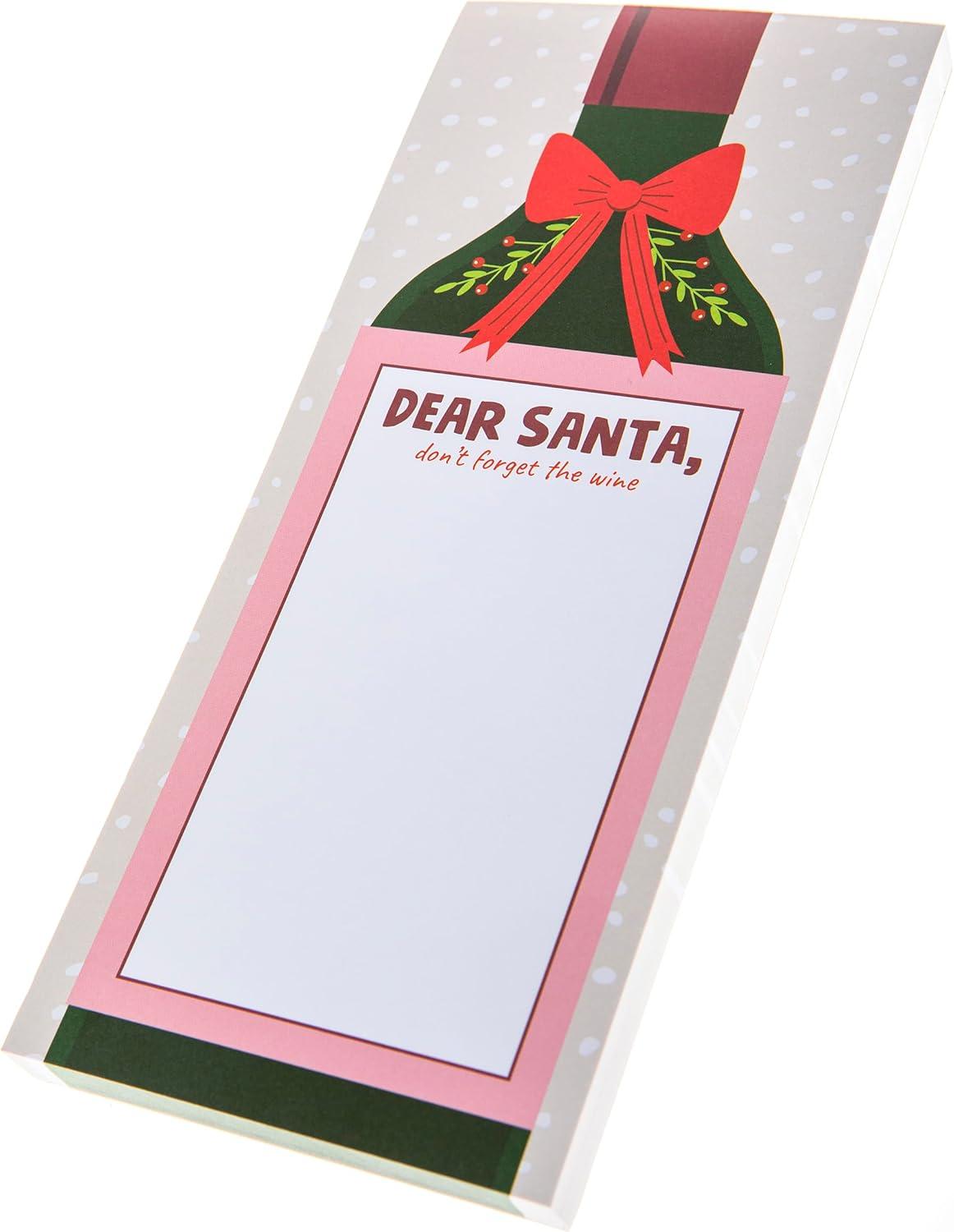 imageGraphique Snoopy Scarf Train Magnetic Notepad 100 TearAway Sheets Grocery Shopping ToDo List Writing Pad for Fridge Kitchen Office Lined Paper Great Gift 4 x 925Dont Forget the Wine