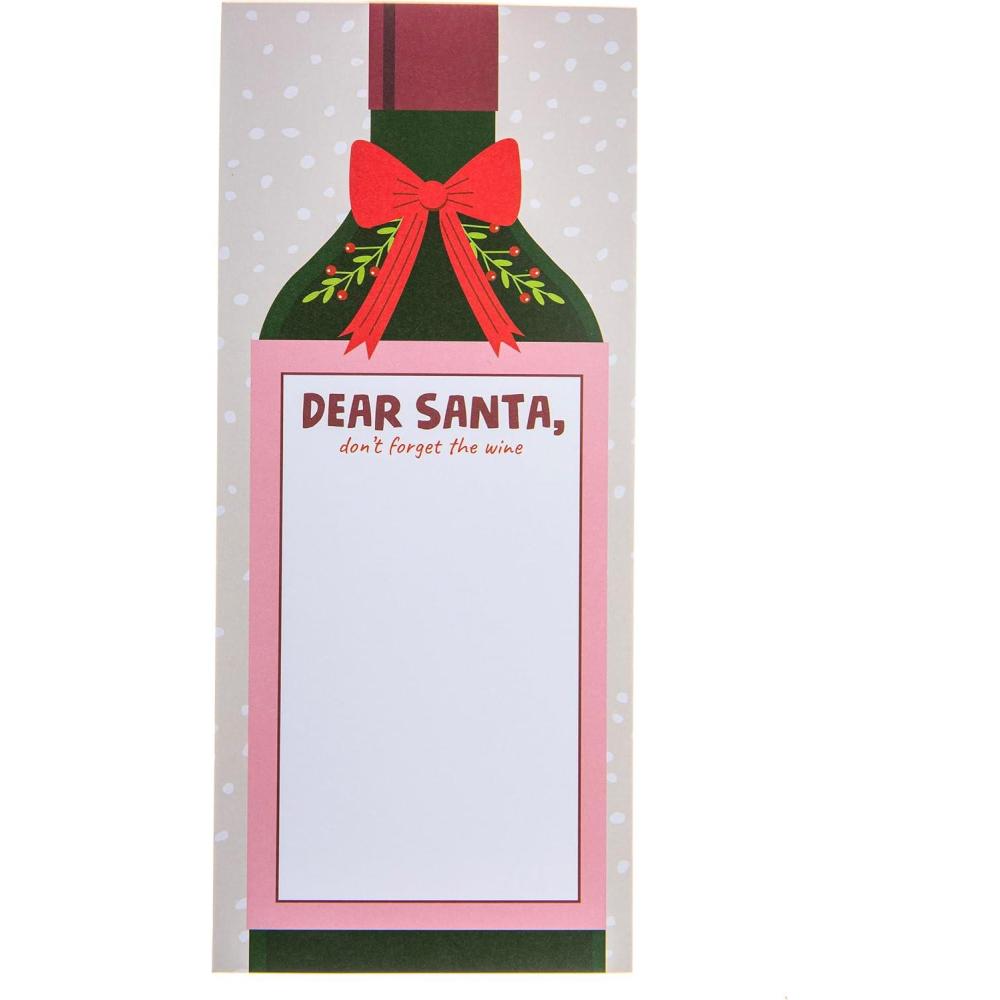 imageGraphique Snoopy Scarf Train Magnetic Notepad 100 TearAway Sheets Grocery Shopping ToDo List Writing Pad for Fridge Kitchen Office Lined Paper Great Gift 4 x 925Dont Forget the Wine