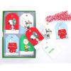 Graphique Peanuts Petite Gift Tag Set, 24 Tags in 4 Unique Designs, Tag Dimensions are 2″ x 3″, Bakers Twine Included, Perfect for Wrapping Holiday Gifts(Peanuts)
